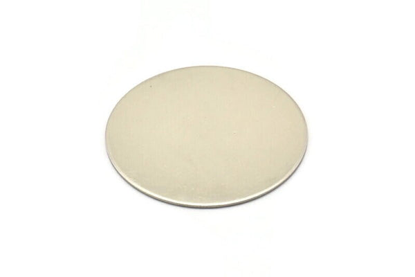 Steel Round Blank, 4 Stainless Steel Stamping Blank, Circle Blanks (35x0.70mm) M02506
