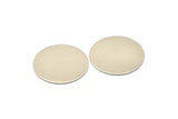 Steel Round Blank, 4 Stainless Steel Stamping Blank, Circle Blanks (35x0.70mm) M02506
