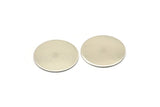 Steel Round Blank, 8 Stainless Steel Stamping Blanks, Circle Blanks (25x0.70mm) M02898