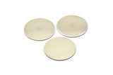 Steel Round Blank, 8 Stainless Steel Stamping Blanks, Circle Blanks (25x0.70mm) M02898