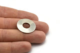 Steel Round Blank, 8 Stainless Steel Stamping Blanks, Circle Blanks (25x0.70mm) M02889