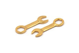 Altın Mühendis Kolye, 2 Altın Kaplama Pirinç El Aleti Mekanik Kolye (39x11mm) N0245 Q0460