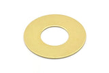 Brass Round Blank, 2 Raw Brass Circle Stamping Blanks, Stamping Tags (35x0.80mm) M02975