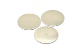 Steel Round Blank, 4 Stainless Steel Stamping Blank, Circle Blanks (35x0.70mm) M02506