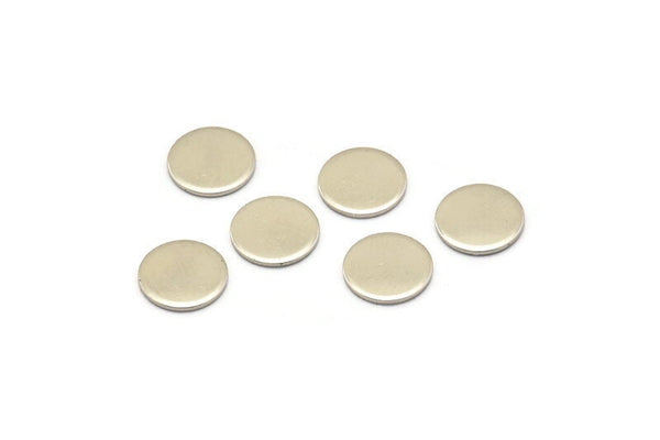 Çelik Yuvarlak Etiket, 100 Paslanmaz Çelik Yuvarlak Damgalama Boşluğu, Bulgular (8x0,80 mm) M03093