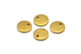 Brass Cabochon Tag, 24 Raw Brass Cabochon Tags, Stamping Tags (10x1.5mm) Y187