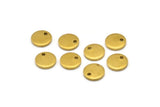 Brass Cabochon Tag, 24 Raw Brass Cabochon Tags, Stamping Tags (10x1.5mm) Y187