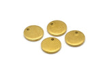 Brass Cabochon Tag, 24 Raw Brass Cabochon Tags, Stamping Tags (12x1.5mm) Y188