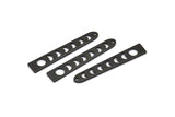 Black Moon Charm, 10 Oxidized Black Brass Moon Phases Charms With 1 Hole (35x6x5x0.80mm) M02343