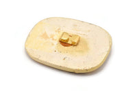 Vintage Belt Buckle, 1 Vintage Handcraft Belt Buckle (89x68mm) - Made In Germany BS 1305