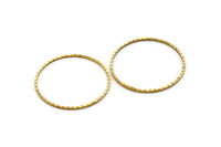 32mm Brass Circle, Raw Brass Circles (32x1mm) N0538
