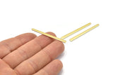 Brass Rectangle Blank, Raw Brass Rectangle Blanks, Stamping Blanks