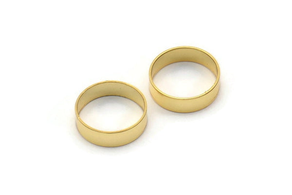 Gold Tube Bead, 10 Gold Plated Brass Tubes (14x4mm) Bs 1486