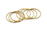 32mm Brass Circle, Raw Brass Circles (32x1mm) N0538