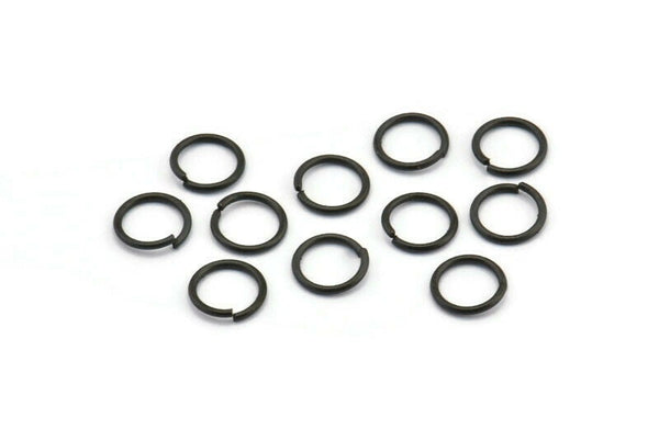 Siyah Halka, 250 Oksitlenmiş Pirinç Siyah Halka (7x0,80 mm) A0325 S452