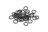Siyah Halka, 250 Oksitlenmiş Pirinç Siyah Halka (7x0,80 mm) A0325 S452