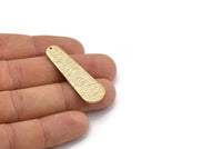 Boho Earring Finding, 1 Gold Plated Geometric Boho Blanks With 1 Hole, Earring Findings (44x13x8x1mm) N0148