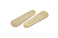 Boho Earring Finding, 1 Gold Plated Geometric Boho Blanks With 1 Hole, Earring Findings (44x13x8x1mm) N0148