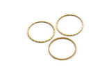 22mm Brass Circle, 60 Raw Brass Circles (22x1mm) N0536