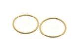 44mm Circle Connectors, Gold Plated Brass Circle Connector (44x2x2mm) N1738
