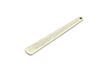 Silver Necklace Bar, 12 Antique Silver Plated Brass Textured Bar Charms With 1 Hole, Earrings, Pendants (43x6x0.80mm) D0795 H0960