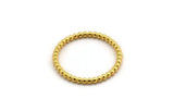 Gold Circle Connector, 2 Gold Plated Brass Circle Connectors Closed Ring (23x2mm) N1813
