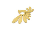Brass Bird Charm, Raw Brass Phoenix Charms With 1 Hole, Findings (35x21x0.60mm) SMP0316 A2682
