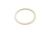 28mm Circle Connectors, 8 Antique Silver Plated Brass Circle Connectors (28x1.4x0.80mm) A3954