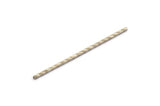 Silver Textured Tube, 12 Antique Silver Plated Brass Textured Tubes, Beads (1.5x50mm) BS 2223