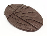 1 Vintage Brown Handcraft Belt Buckle - Made In Germany 110x74 Mm BS 1288