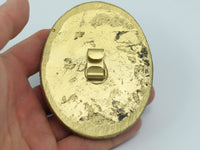 Vintage Belt Buckle, 1 Vintage Handcraft Belt Buckle (91x72mm) - Made In Germany BS 1319