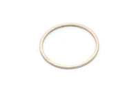 22mm Circle Connectors, 24 Antique Silver Plated Brass Circle Connectors, Findings (22x0.80mm) A3348
