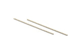 Silver Textured Tube, 24 Antique Silver Plated Brass Textured Tubes, Beads (1.5x70mm) BS 1784