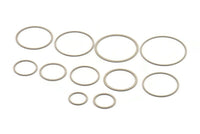 Steel Circle Connector,  Stainless Steel Circle Connectors, Closed Loop Rings, Round Hoop Connectors SMP1273