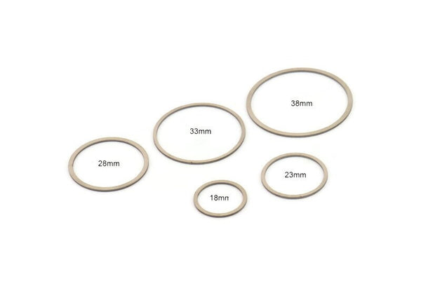 Steel Circle Connector,  Stainless Steel Circle Connectors, Closed Loop Rings, Round Hoop Connectors SMP1273
