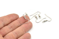 Iron Earring Hook, Ear Wires, Earring Findings, Earring Hooks (19mm) A5903