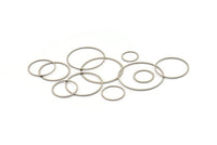Steel Circle Connector,  Stainless Steel Brass Circle Connectors, Closed Loop Rings, Round Hoop Connectors SMP1271