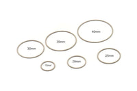 Steel Circle Connector,  Stainless Steel Brass Circle Connectors, Closed Loop Rings, Round Hoop Connectors SMP1271