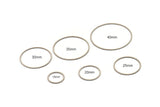 Steel Circle Connector,  Stainless Steel Brass Circle Connectors, Closed Loop Rings, Round Hoop Connectors SMP1271