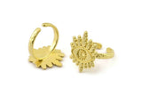 Brass Eye Ring, Raw Brass Eye Rings, Adjustable Rings, Evil Eye Rings - N2530