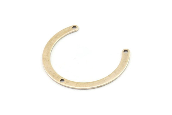 Gümüş Geometrik Bağlantı Parçası, 3 Delikli 6 Antik Gümüş Kaplamalı Pirinç Geometrik Bağlantı Parçası, Bulgular (34x3x0,80 mm) B0342