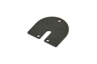 Siyah Geometrik Charm, 3 Delikli 12 Oksitlenmiş Siyah Pirinç U Şeklinde Kolye, Charmlar, Bulgular (16x17x0,50 mm) E142