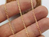 Link Chain, Faceted Chain, 10M Faceted Soldered Brass Chain (3x1.5mm) W5-60rose  ( Z043 )