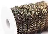 Black Link Chain, 50 M (3.5x2mm) Brass Soldered Chain - Z005