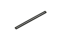 Siyah Çubuk Charm, 24 Oksitlenmiş Siyah Pirinç Çubuk Charm, Bulgular, Küpeler (40x3x0,60 mm) D1192