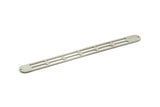 Adjustable Bangle Bracelet, Stainless Steel Flat Bracelet With 2 Holes, Steel Bracelet, Steel Bracelet Bangle (145x13x0.80mm) SMP1884