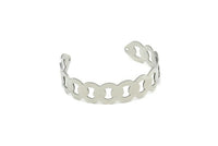 Adjustable Bangle Bracelet, Stainless Steel Flat Bracelet With 2 Holes, Steel Bracelet, Steel Bracelet Bangle (145x13x0.80mm) SMP1894