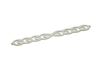 Adjustable Bangle Bracelet, Stainless Steel Flat Bracelet With 2 Holes, Steel Bracelet, Steel Bracelet Bangle (145x18x0.80mm) SMP1794