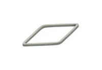 Çelik Elmas Konnektör, Paslanmaz Çelik Elmas Konnektörler, Geometrik, Bulgular (13x23x0,80 mm) SMP1896