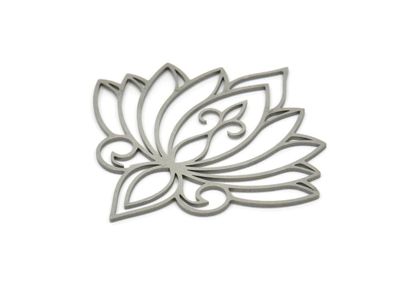 Çelik Lotus Tılsımı, Paslanmaz Çelik Lotus Çiçeği, Hilal Ay Tılsımları, Bulgular (39x38x0,80 mm) SMP1904